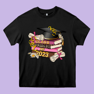 Class Of 2023 Graduated Heavy Core Tee Designed By Adodesignshop