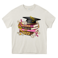 Cream class of 2023 graduated Heavy Core Tee - AdoDesignShop