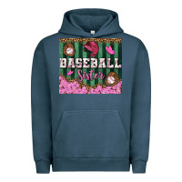 Pigment Midnight Navy baseball sister tumbler Urban Hoodie - BundleAndBundleShop