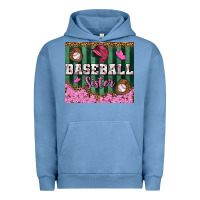 Pigment Pebble Blue baseball sister tumbler Urban Hoodie - BundleAndBundleShop