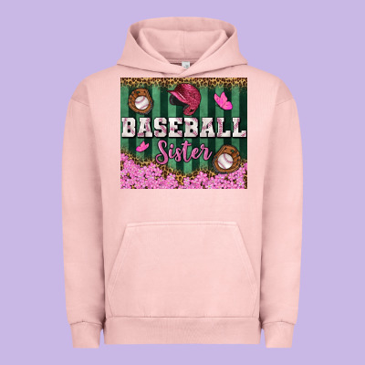 Baseball Sister Tumbler Urban Hoodie Designed By Bundleandbundleshop
