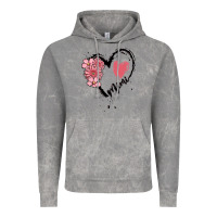 Cloud Rock mimi flower heart Vintage Hoodie - MaliasSmallBusiness