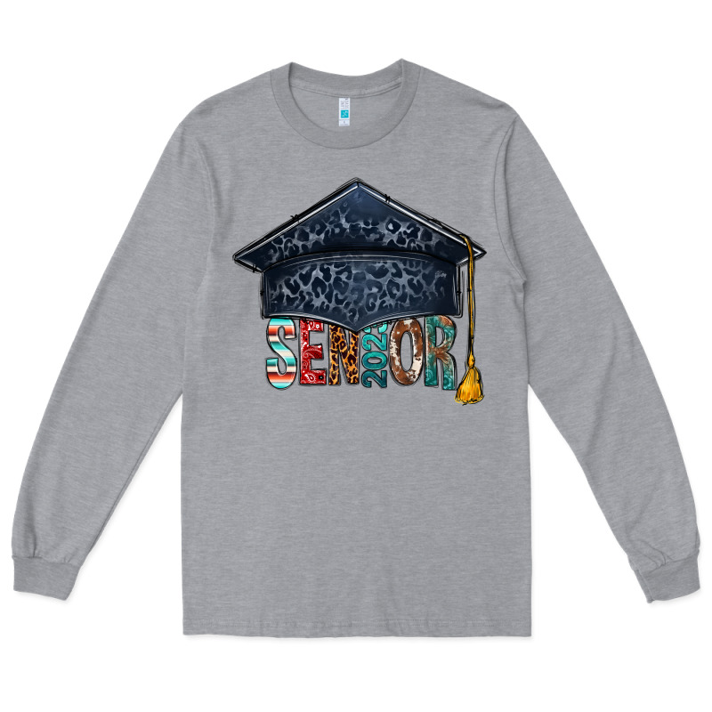 Senior 2023 Graduation Hat Bbs Long Sleeve Tee by BundleAndBundleShop | Teevron
