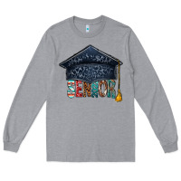 Heather Grey senior 2023 graduation hat bbs Long Sleeve Tee - BundleAndBundleShop