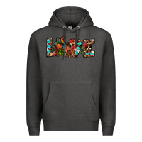 Charcoal Heather love rodeo Premium Hoodie - JahusDesignShop