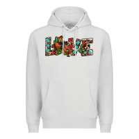 Dove Grey love rodeo Premium Hoodie - JahusDesignShop
