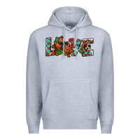 Heather Grey love rodeo Premium Hoodie - JahusDesignShop