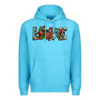 Ocean Blue love rodeo Premium Hoodie - JahusDesignShop