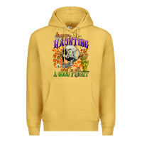 Antique Gold happy haunting and to all a good fright Premium Hoodie - CowGirlArtShop