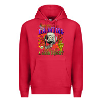Cardinal happy haunting and to all a good fright Premium Hoodie - CowGirlArtShop