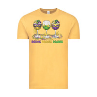 Drink Drank Drunk Vintage Tee | Teevron