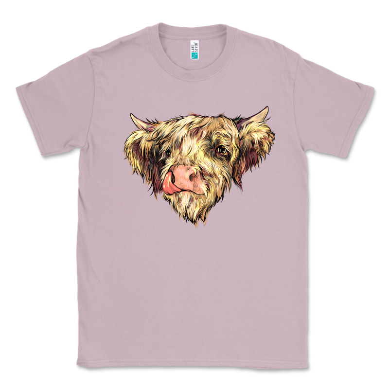 Scottish Cow Classic Tee by NancyCooperArtShop | Teevron