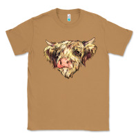 Toasted Coconut scottish cow Classic Tee - NancyCooperArtShop