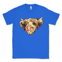True Royal scottish cow Classic Tee - NancyCooperArtShop