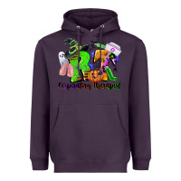 Plum rt respiratory therapist halloween Heavyweight Hoodie - CowGirlArtShop
