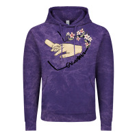Cloud Purple personalized grandma Vintage Hoodie - MaliasSmallBusiness