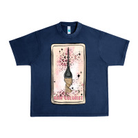 Navy hair stylist Urban Heavy Tee - MaliasSmallBusiness