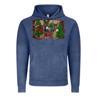 Vintage Denim donkey christmas Vintage Hoodie - Jasminsmagicworld
