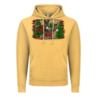 Vintage Mustard donkey christmas Vintage Hoodie - Jasminsmagicworld