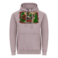 Vintage Zinc donkey christmas Vintage Hoodie - Jasminsmagicworld