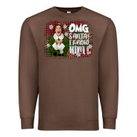Chestnut the elf omg santa Premium Sweatshirt - CowGirlArtShop