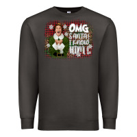 Smoke the elf omg santa Premium Sweatshirt - CowGirlArtShop