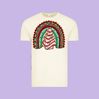 Little Debbie Tree Cakes Rainbow Vintage Tee Designed By Jahusdesignshop