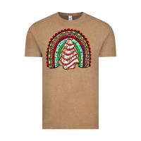 Vintage Coffee little debbie tree cakes rainbow Vintage Tee - JahusDesignShop