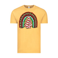 Vintage Mustard little debbie tree cakes rainbow Vintage Tee - JahusDesignShop