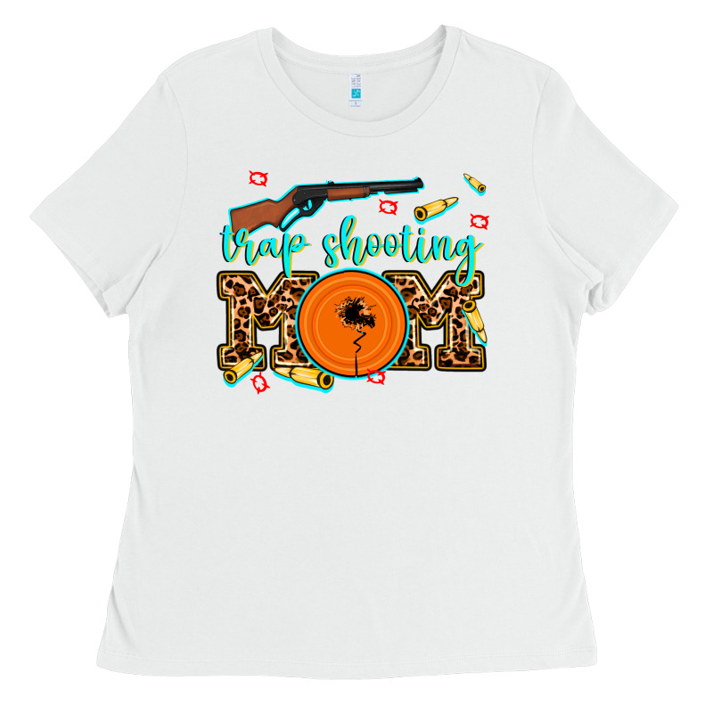 Trap Shooting Mom Ladies Tee by AdoDesignShop | Teevron