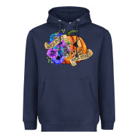 Navy sorta sweet sorta spooky Heavyweight Hoodie - CowGirlArtShop