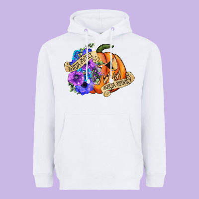 Sorta Sweet Sorta Spooky Heavyweight Hoodie Designed By Cowgirlartshop