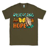 Army Green rejoicing in hope Classic Tee - NancyCooperArtShop