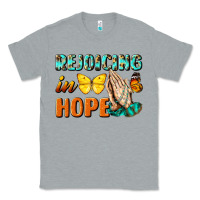 Heather Grey rejoicing in hope Classic Tee - NancyCooperArtShop