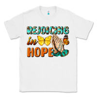 White rejoicing in hope Classic Tee - NancyCooperArtShop