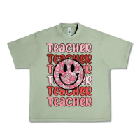 Oil Green teacher Urban Heavy Tee - MaliasSmallBusiness