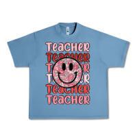 Pebble Blue teacher Urban Heavy Tee - MaliasSmallBusiness