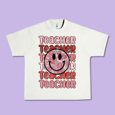 Teacher Urban Heavy Tee Designed By Maliassmallbusiness