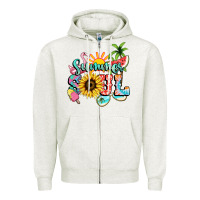 Summer Soul Zipper Hoodie | Teevron