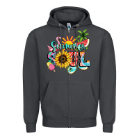 Smoke summer soul Zipper Hoodie - NancyCooperArtShop