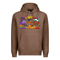 Chestnut happy hallothanksmas truck Premium Hoodie - CowGirlArtShop