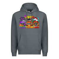 Rock happy hallothanksmas truck Premium Hoodie - CowGirlArtShop