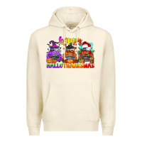 Sandshell happy hallothanksmas truck Premium Hoodie - CowGirlArtShop