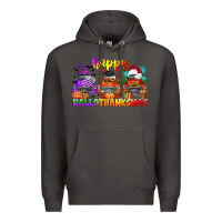Smoke happy hallothanksmas truck Premium Hoodie - CowGirlArtShop