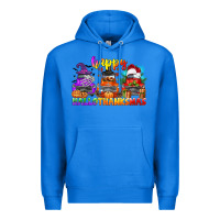 True Royal happy hallothanksmas truck Premium Hoodie - CowGirlArtShop
