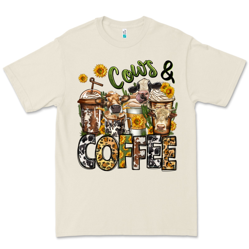 Cows And Coffee Cups Premium Tee by Jasminsmagicworld | Teevron