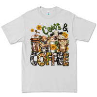 Dove Grey cows and coffee cups Premium Tee - Jasminsmagicworld