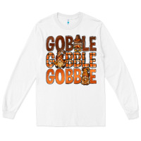 White gobble with gnomies bbs Long Sleeve Tee - BundleAndBundleShop