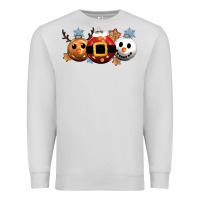 Dove Grey christmas Premium Sweatshirt - CowGirlArtShop