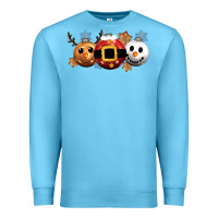 Ocean Blue christmas Premium Sweatshirt - CowGirlArtShop